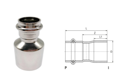 Reducer Coupling With plain 2