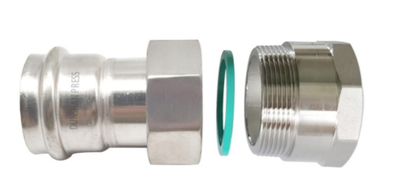 Union with male nut 2